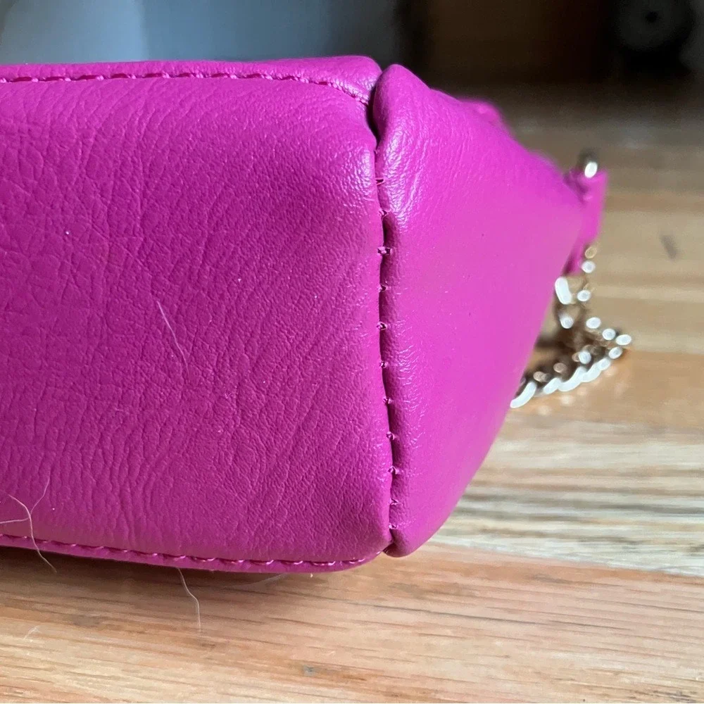 Vintage 2000s‎ Rampage Pink Quilted Studded Crossbody Shoulder Bag